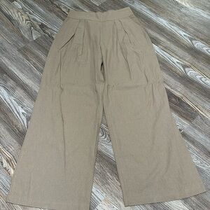 Abercrombie & Fitch Brown Linen Small Pants